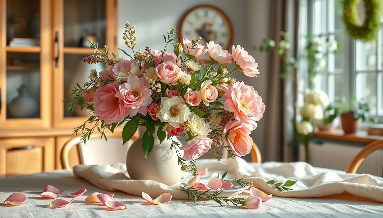 Seasonal flower arrangements